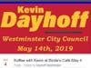 “Come have Koffee with Kevin Dayhoff at Birdie’s Café,” https://www.facebook.com/birdiescafe/ on May 4th, from 5:30 to 8