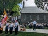 The Church of the Ascension in Westminster held an outside service Sunday morning, July 5, 2026 with the Westminster Municipal Band to mark the 250th anniversary of our nation. 