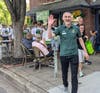August 22, 2026 - On Saturday morning, nearly 500 of McDaniel College’s newest students left “the Hill” and walked into historic downtown Westminster