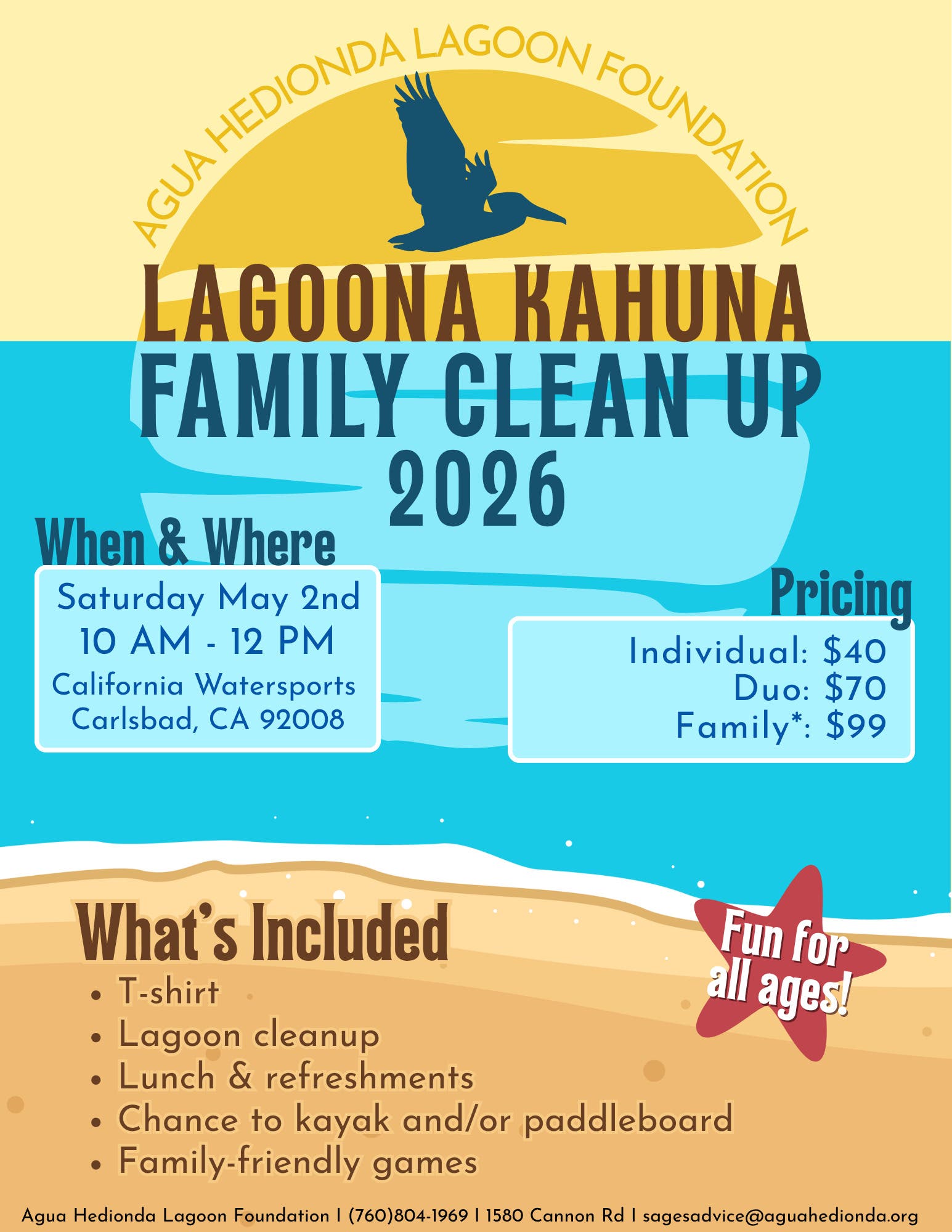 Lagoona Kahuna Family Clean Up 