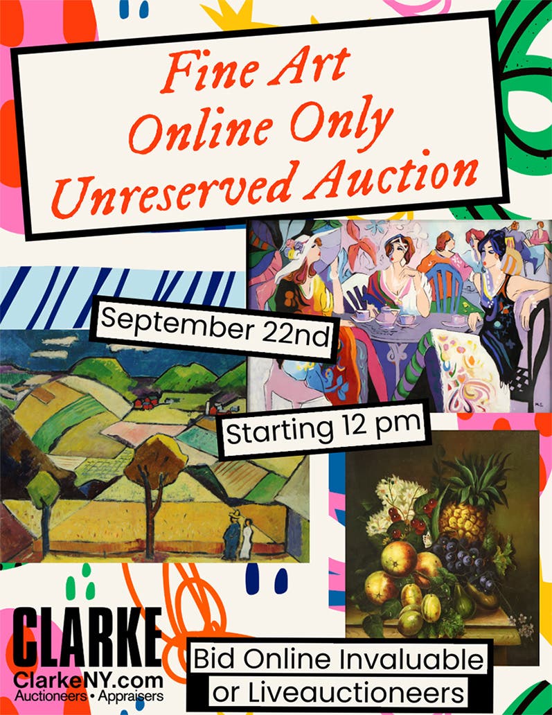 Fine Art Online Only Unreserved Auction