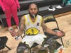 Kenny Holmes celebrates with a cigar and the ABA Championship Tournament MVP.