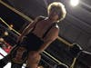 J-Ru moments after winning the KSWA Championship at Brawl Under the Bridge.