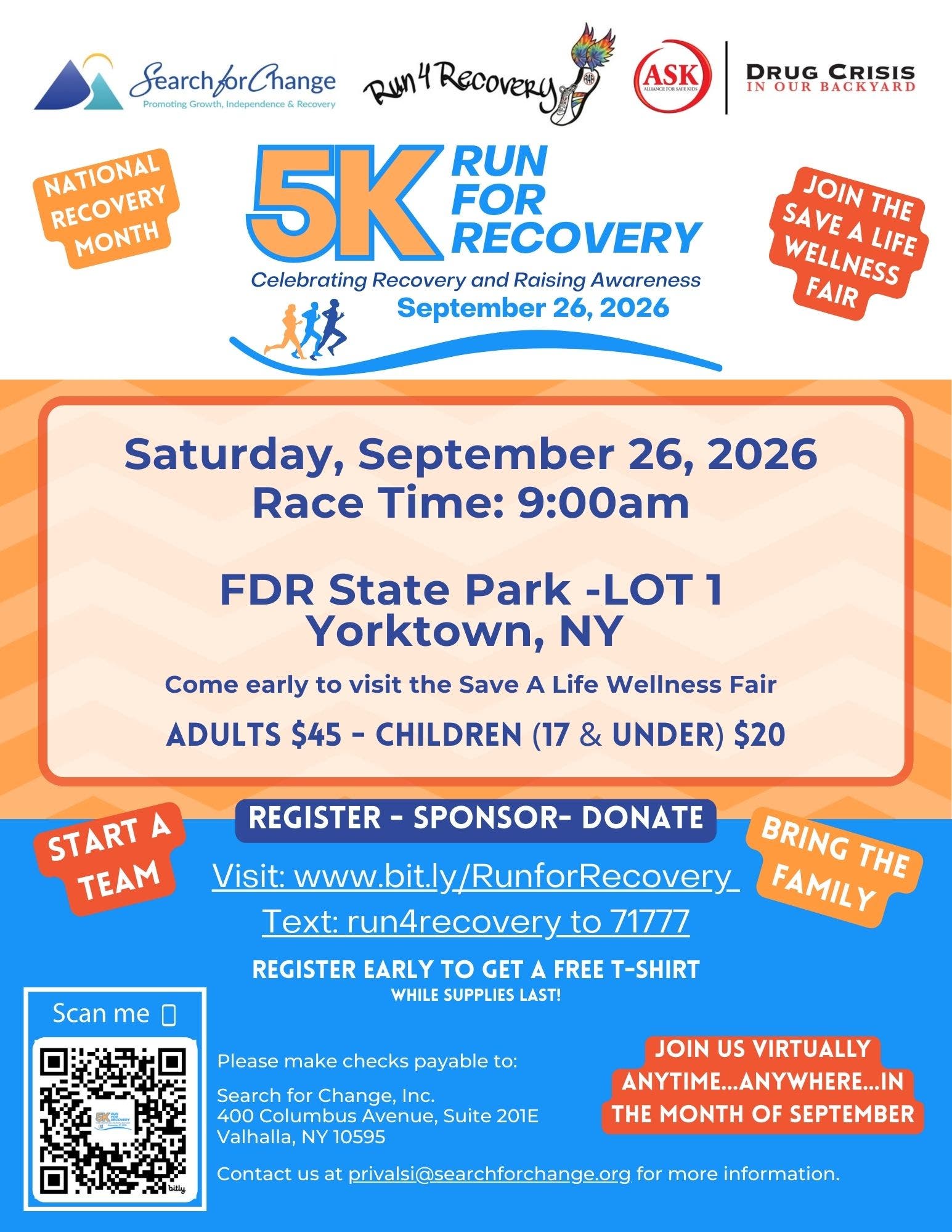 5k Run For Recovery