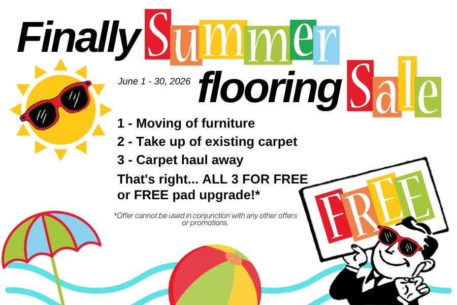 ☀️ Creative Carpet & Flooring Launches June Flooring Sale for Local Homeowners