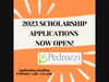 2023 Pedrozzi Scholarship Applications Open and Due Feb. 24