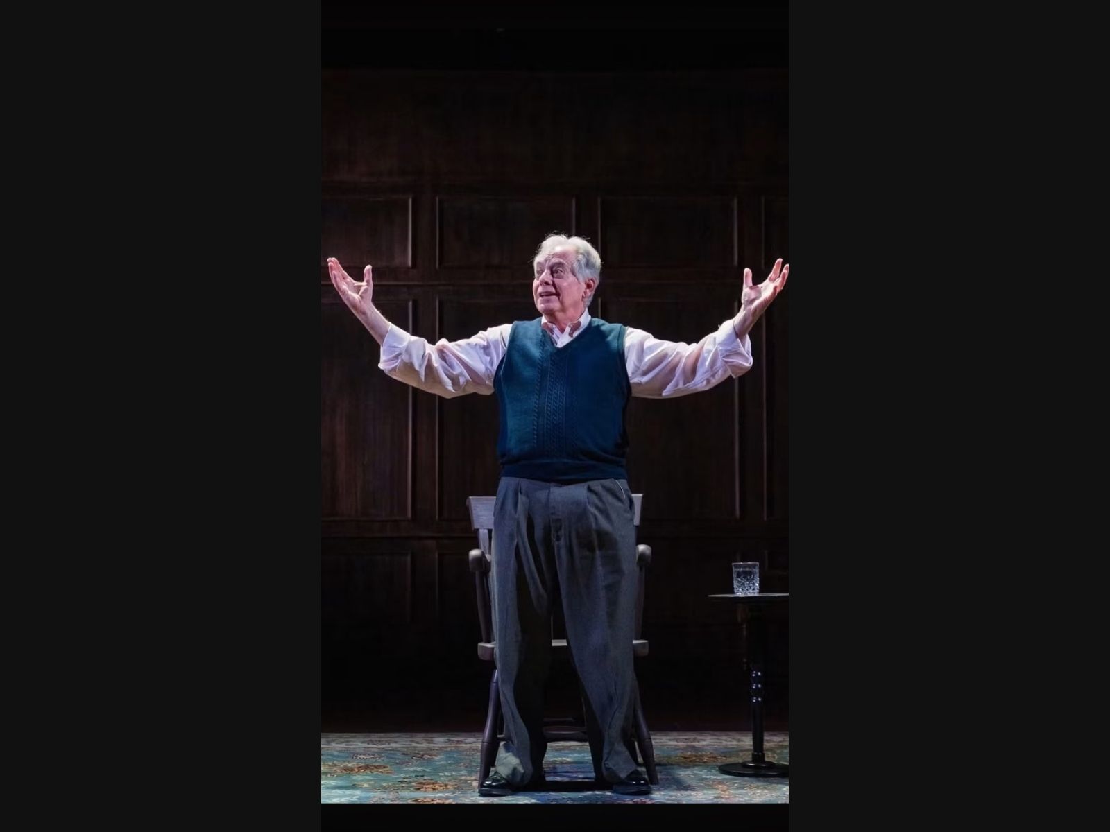 Robert Resnikoff takes on the role of Holocaust survivor Eddie Jaku.