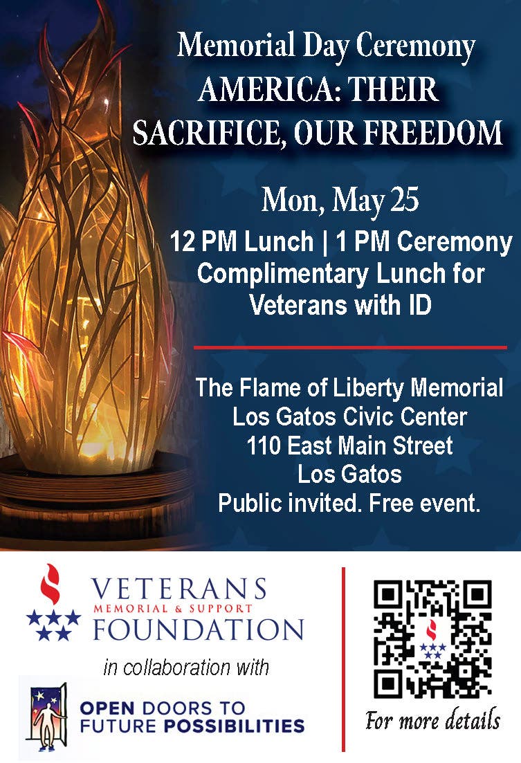 Memorial Day Ceremony - America: Their Sacrifice, Our Freedom