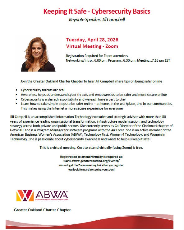 Keeping It Safe - Cybersecurity Basics