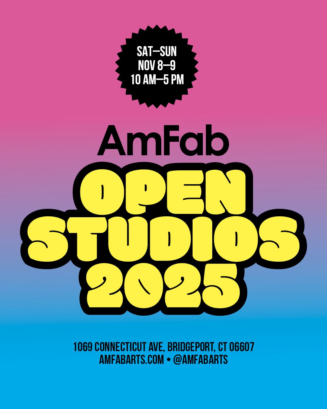 18th Annual AmFab Open Studios