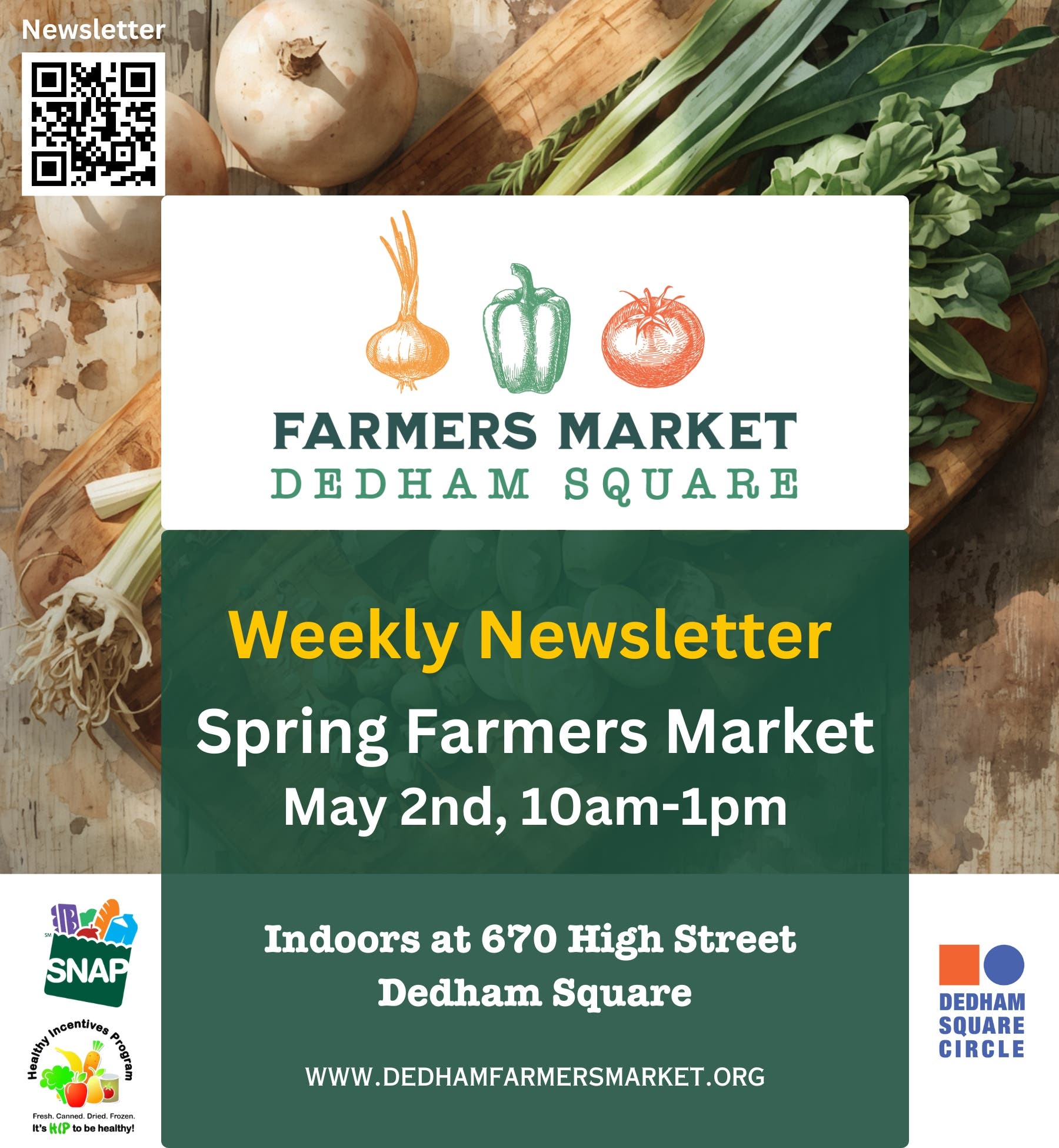 Dedham Square Spring Farmers Market