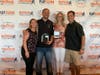 Left to right: Christy and Mike Spedale, Tanya and Dean Tyska at the recent Legacy Awards banquet.