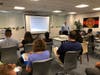 Deputy Chief Scott Eisenmenger presents at the 'Road to Resilience' seminar in Chicago. 