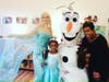 Elsa is pictured with family members at a previous holiday event.