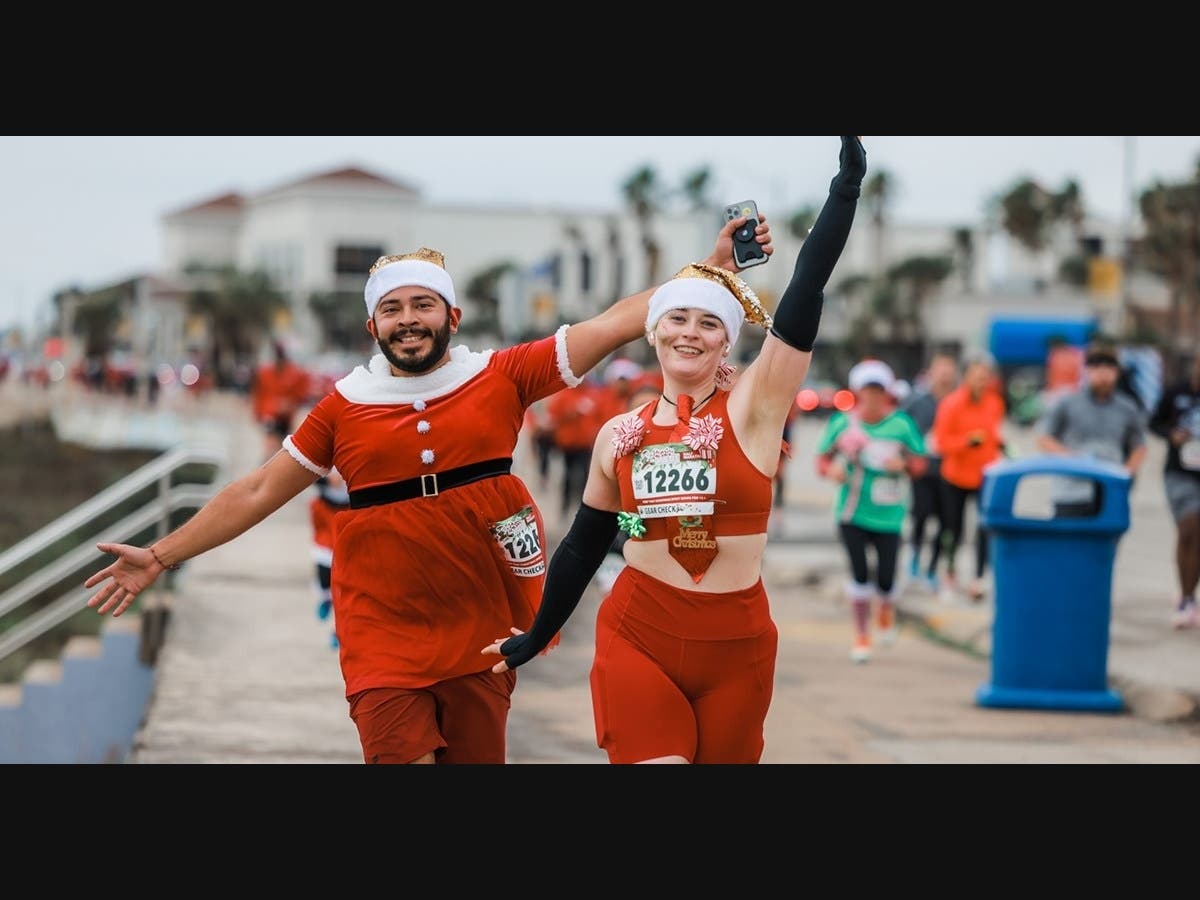 The Santa Hustle 5k, Half Marathon and Kids Dash take place on Sunday, December 11.