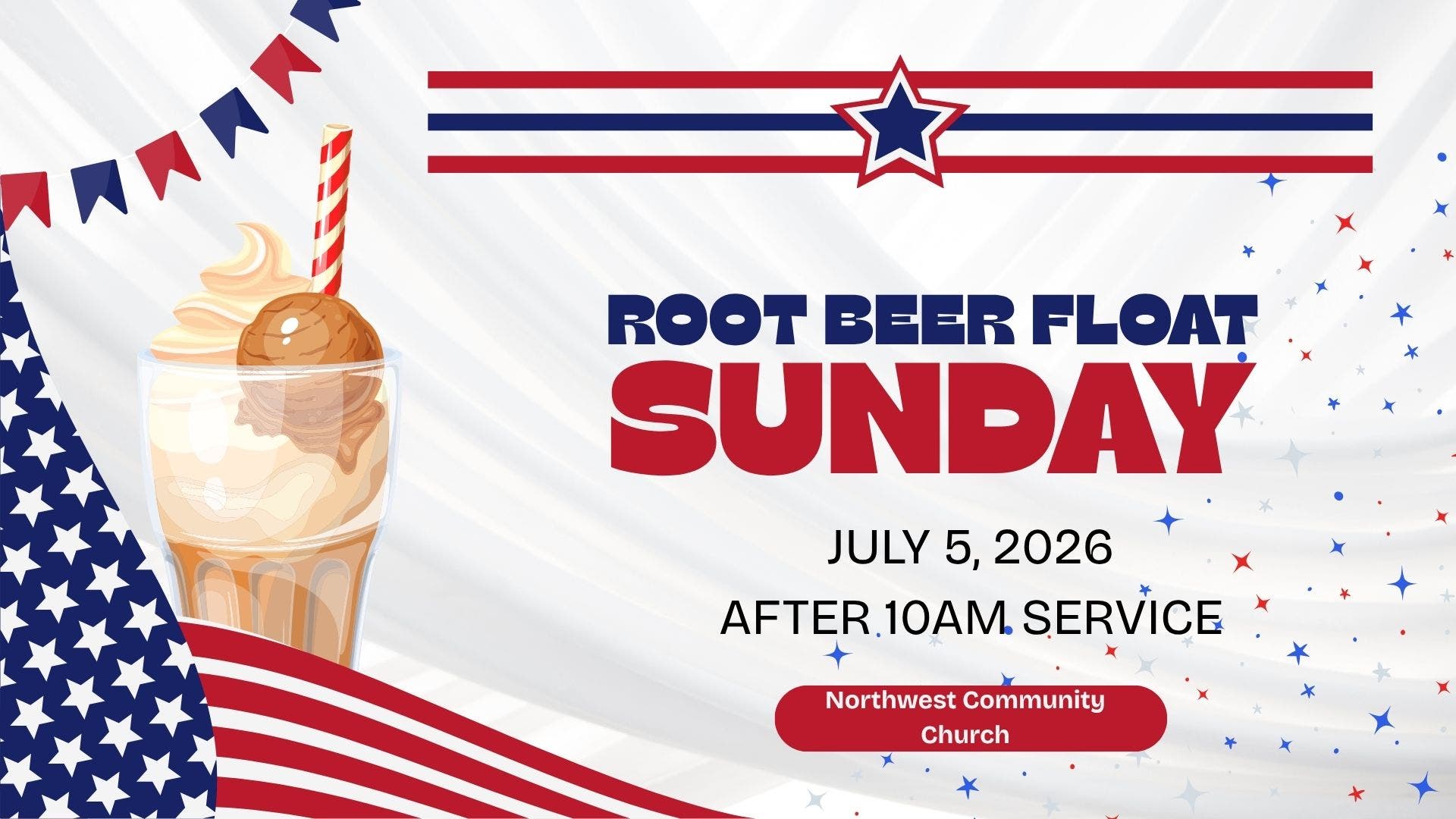 Root Beer Float Sunday