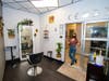 Krysti Beym in her luxury salon suite