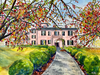 Trenton City Museum Watercolor by Clara Sue Beym