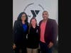 (left to right) - Kelly Houston, Vice President & Treasurer of DK Movement Cares, New Britain YMCA Branch Executive Director Marci Moskal, and Derek Jones, President of DK Movement Cares.