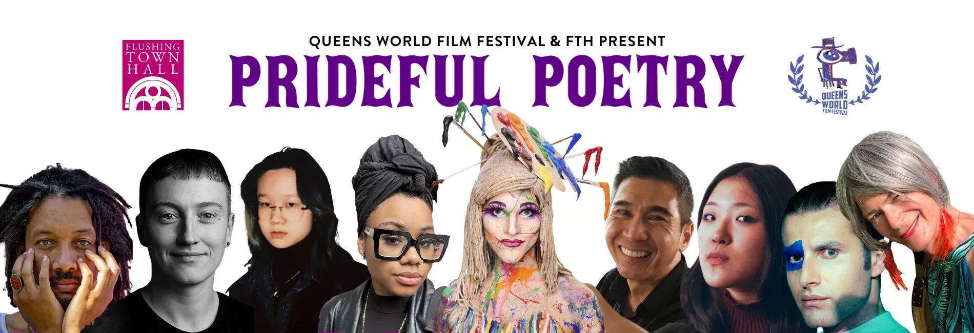 Queens World Film Festival and FTH Present Prideful Poetry