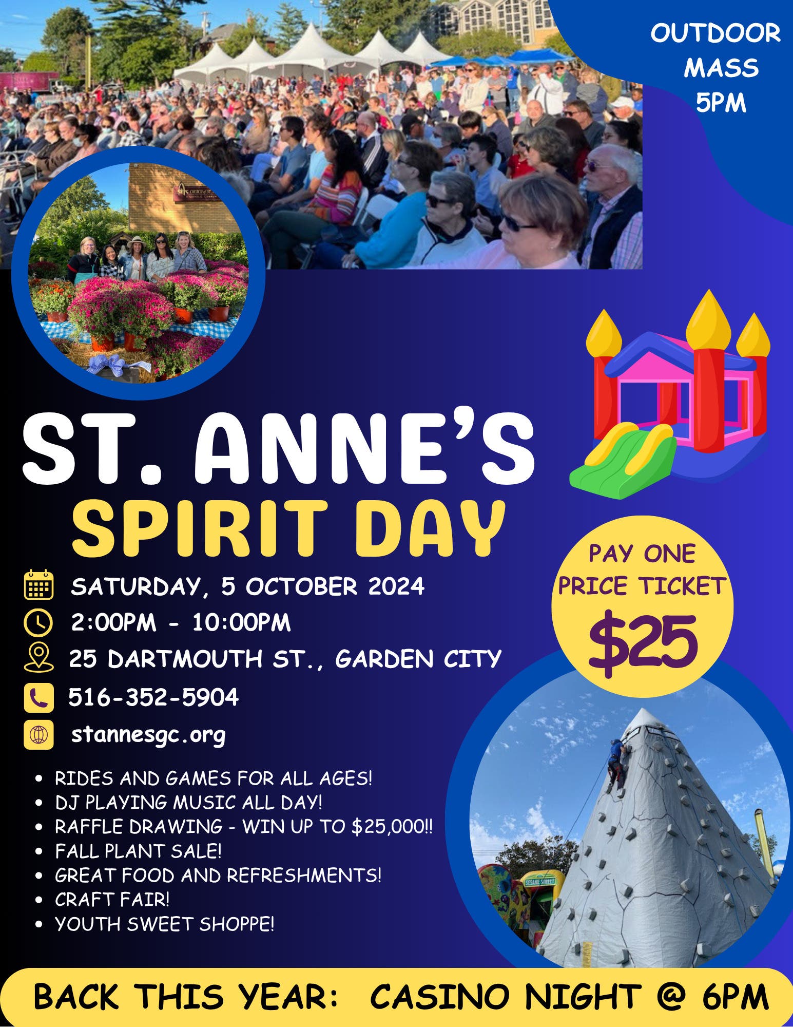 Sep 27 | St. Anne's Spirit Day | Garden City, NY Patch