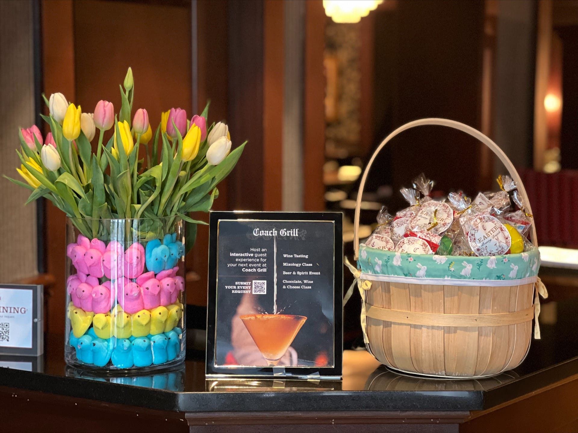 Hop to It for Easter Bunny Brunch at Coach Grill