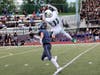Tim Nesslage with a acrobatic catch. 