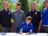 Pictured: Seated: Ryan Schneider Standing: Scott Clynes (FZN Head Coach), Ryan Thomas (FZN Assistant Coach, Adam Goforth (FZN Assistant Cocah), Jacob Farley (FZN Assistant Coach) 