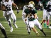 Jack Newcomb rushes towards the endzone. 