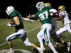 Robert Rezex returns a interception for a Panther score. 