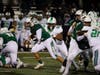 Jack Newcomb scores one of his two touchdowns against Marquette. 