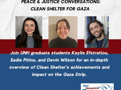 Peace & Justice Conversations: Clean Shelter for Gaza