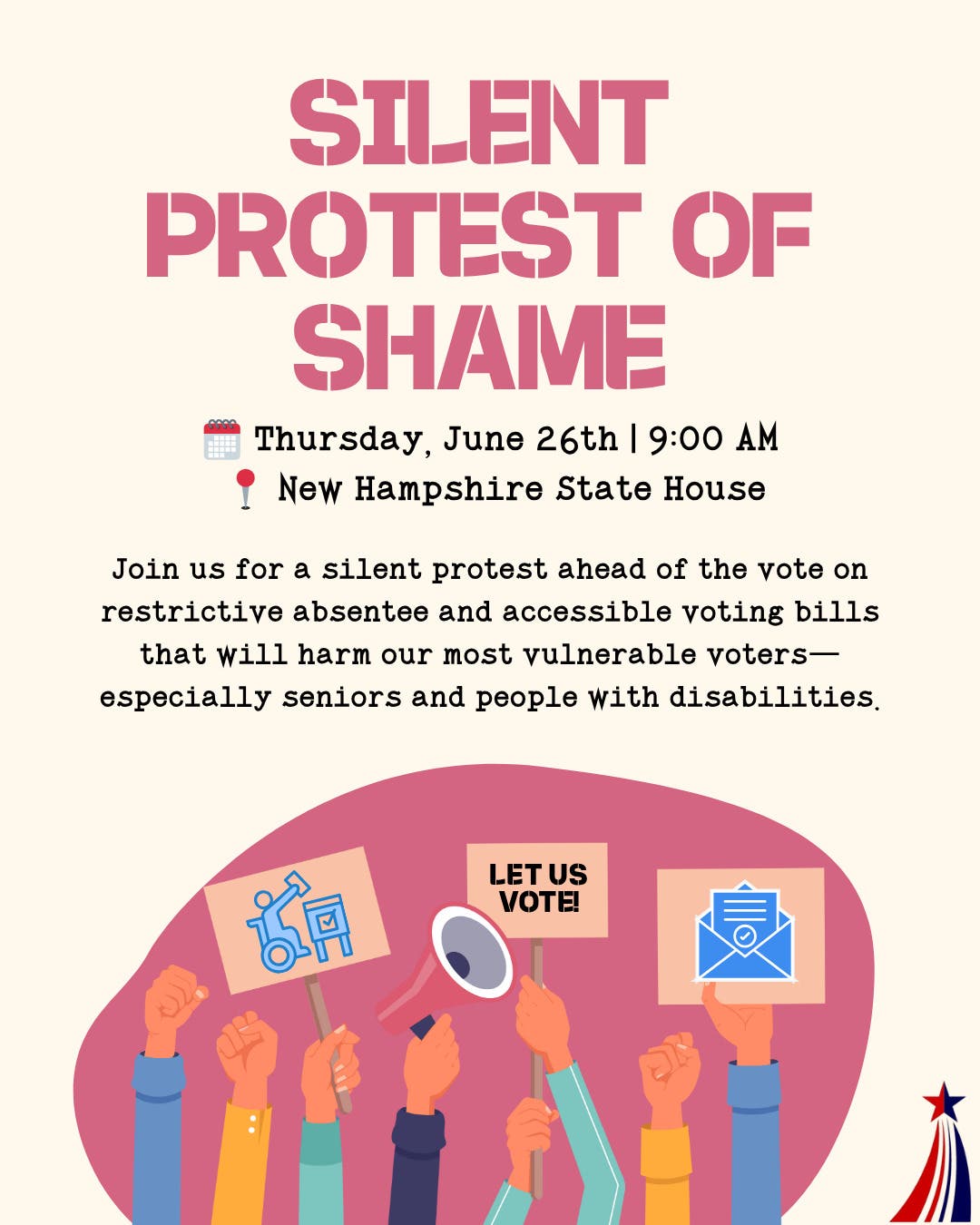 Silent Protest of Shame