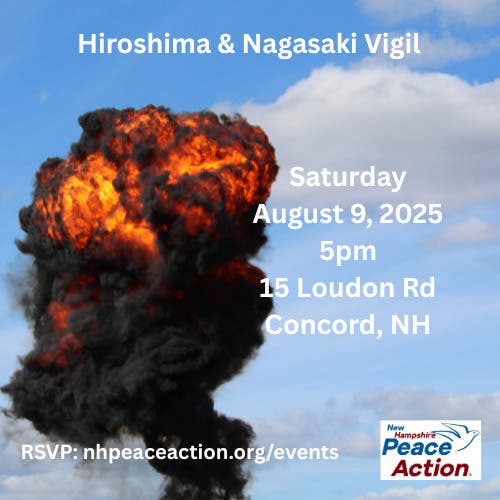 Hiroshima & Nagasaki Vigil