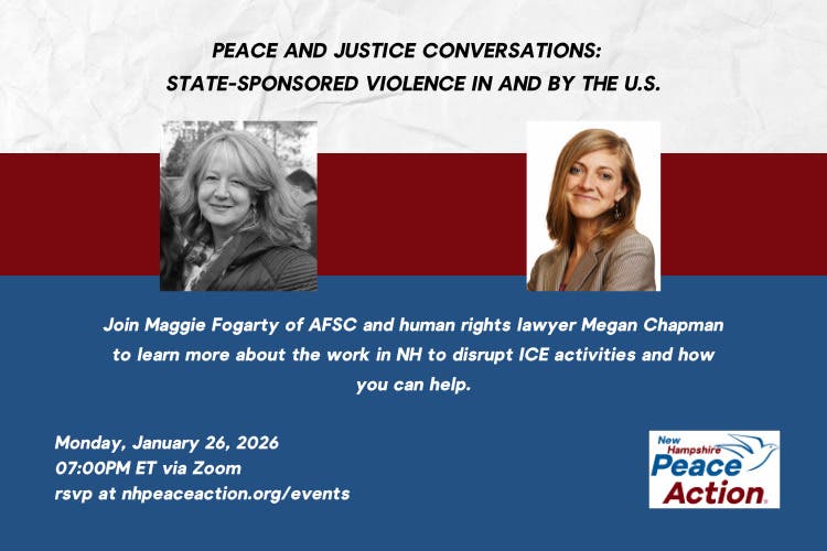 Peace & Justice Conversations: State-sponsored Violence In and By the U.S.