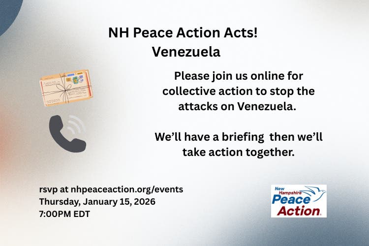 NH Peace Action Acts!  Venezuela