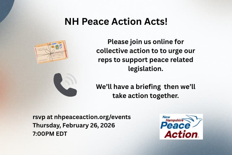 NH Peace Action Acts!