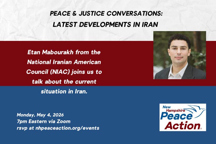 Peace & Justice Conversations: Latest Developments in Iran