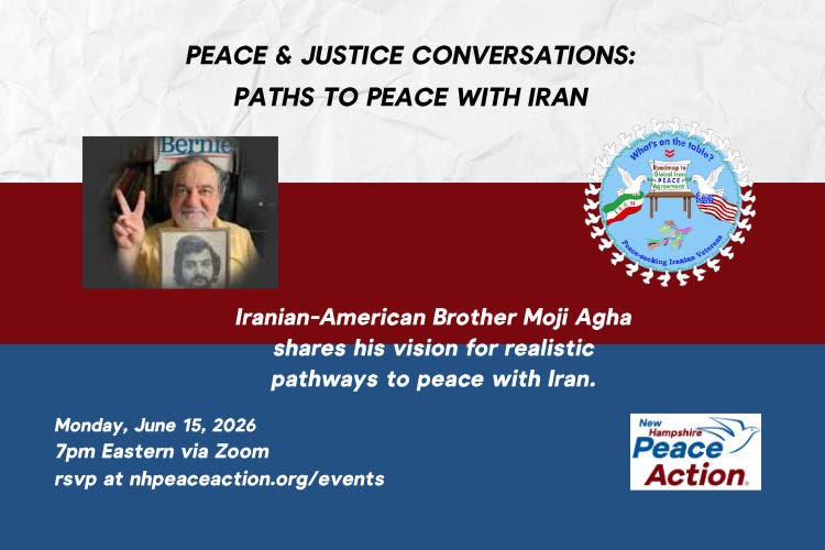 Peace & Justice Conversations: Paths to Peace with Iran