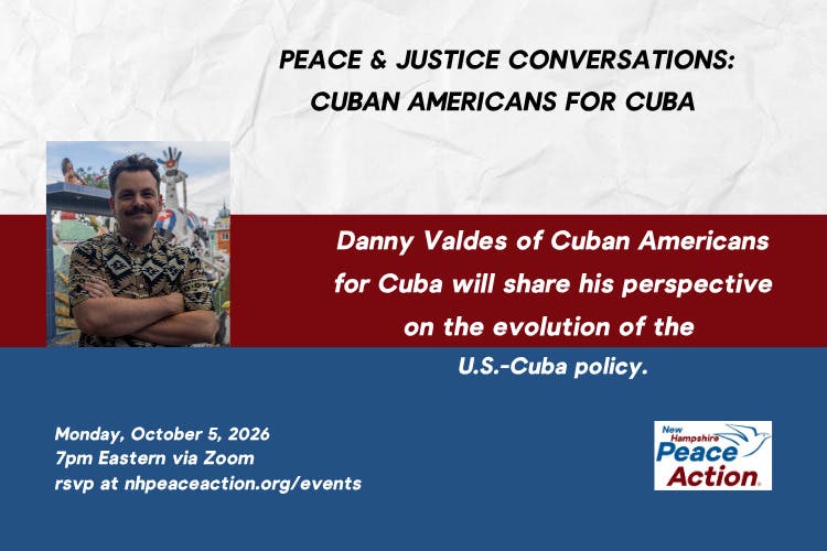 Peace & Justice Conversations: Cuban Americans for Cuba 