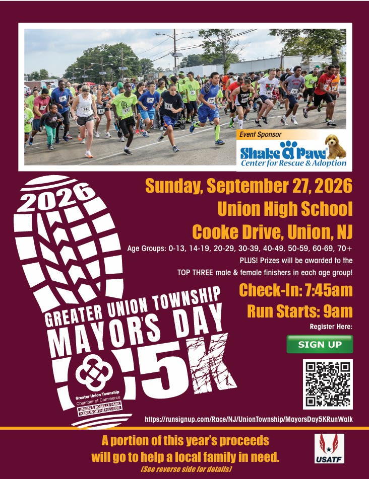 Greater Union Township Mayor's Day 5K