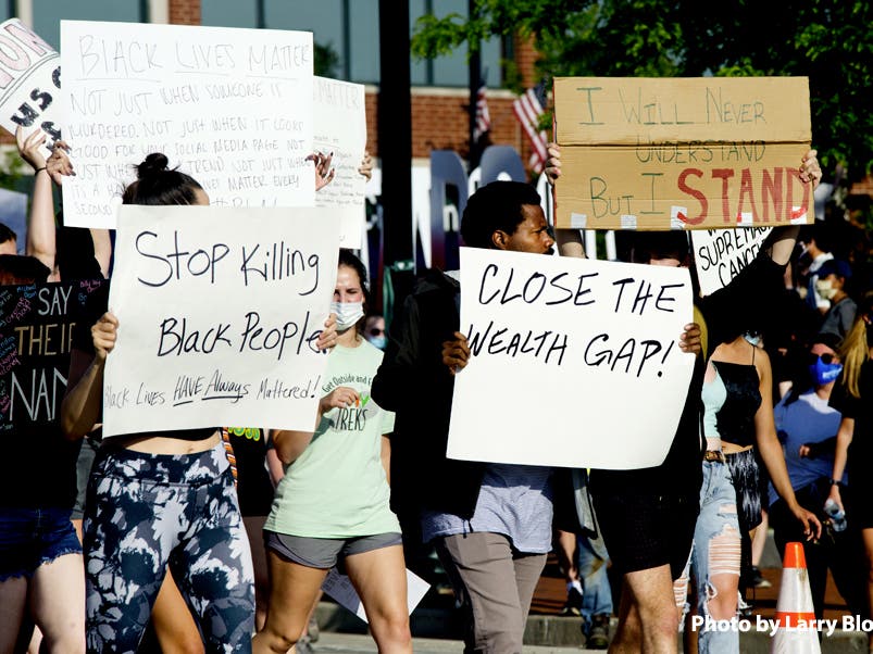 Local Residents Come Together For Impromptu BLM Rally | Highland Park ...