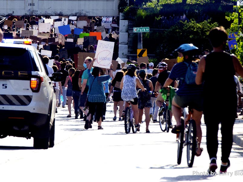 Local Residents Come Together For Impromptu BLM Rally | Highland Park ...