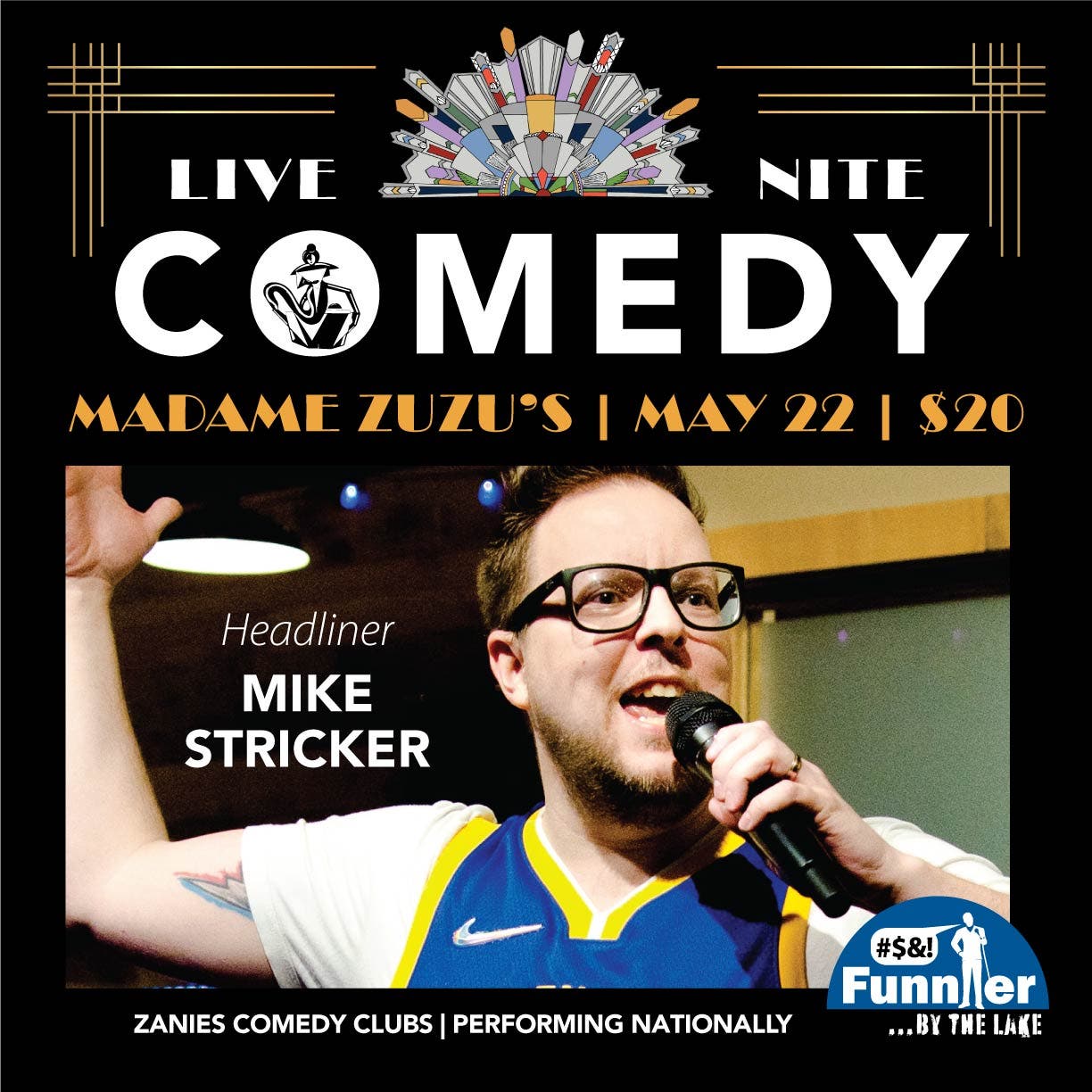 Live Stand-Up Comedy @ Madame Zuzu's