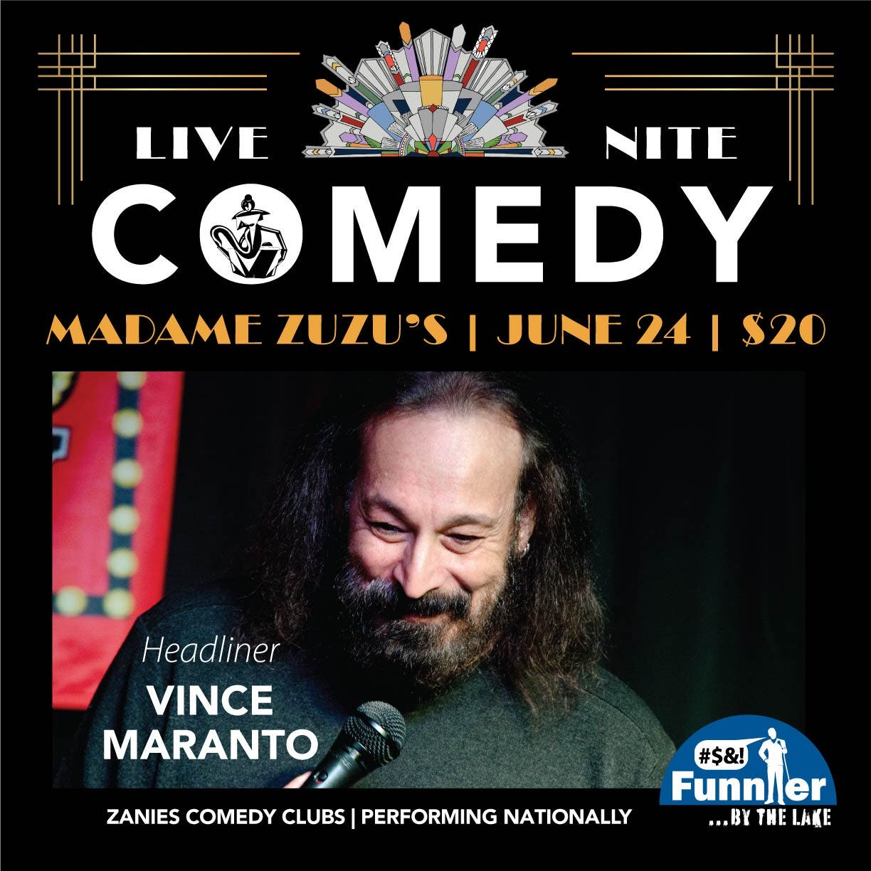 Live Stand-Up Comedy @ Zuzu's Highland Park