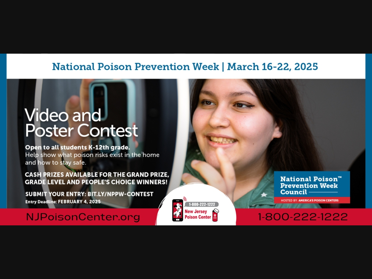 The 2025 theme is “When the Unexpected Happens, Poison Help is here for you.” You can help tell your friends about poison dangers and how to stay safe from poisoning!