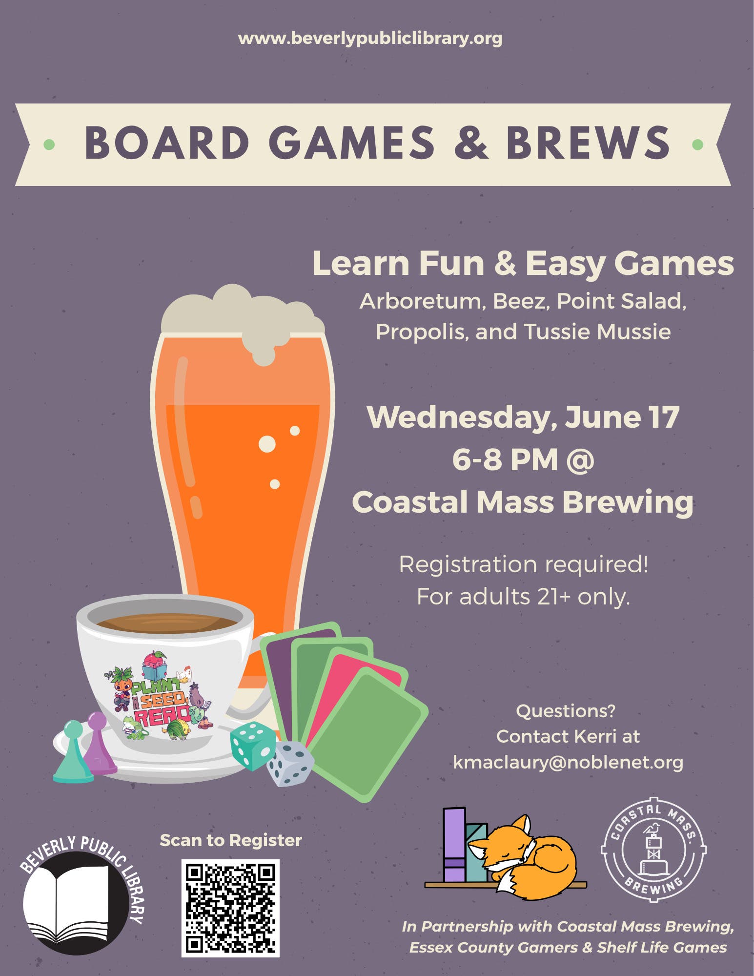 Board Games & Brews