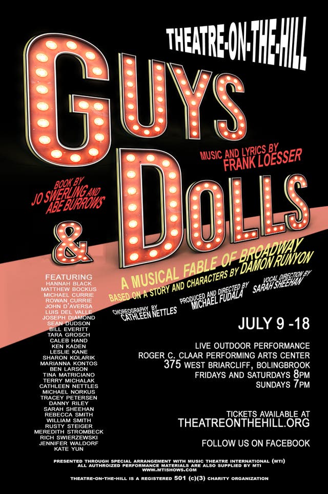 Jul 11 GUYS AND DOLLS Live Theatre Under the Stars! Bolingbrook
