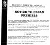 Weed Abatement Notice