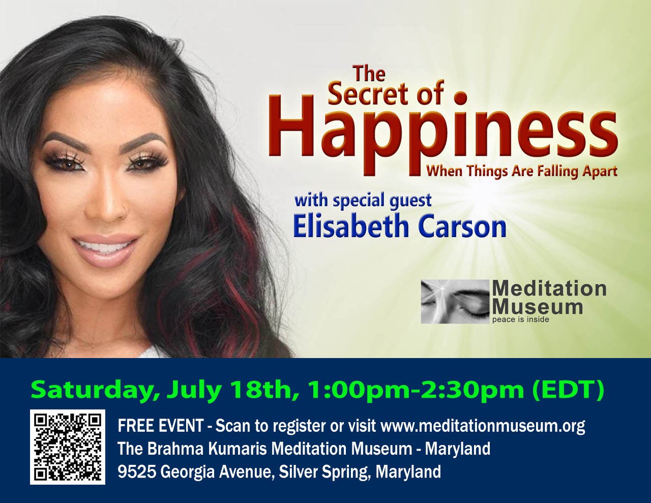 The Secret of Happiness When Things Are Falling Apart with Special Guest Elisabeth Carson
